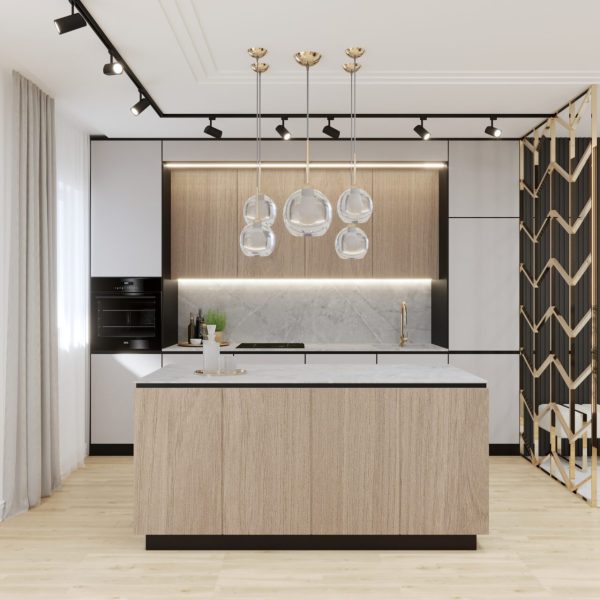 projekt mieszkania gold sand