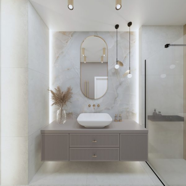 projekt mieszkania gold sand