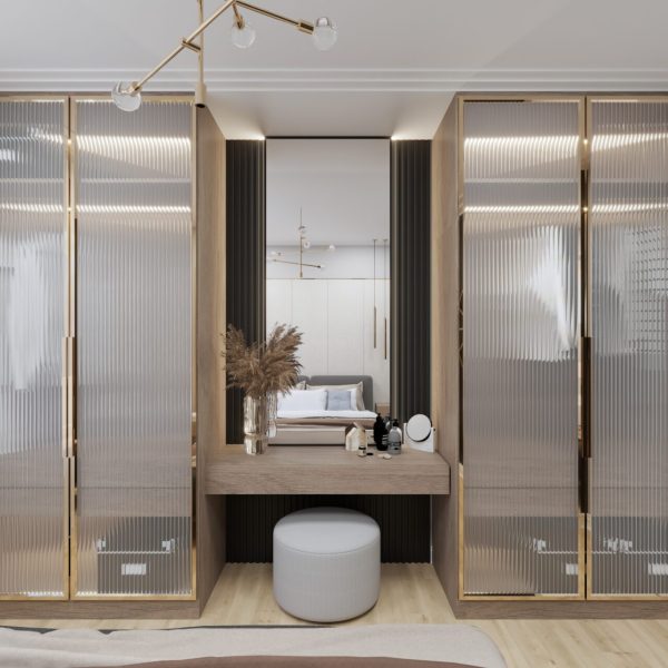 projekt mieszkania gold sand