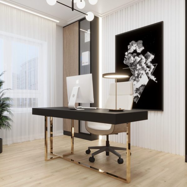 projekt mieszkania gold sand